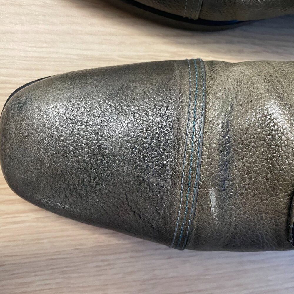 John Fluevog Breton in Jade Green Size 8 - Picture 4 of 9